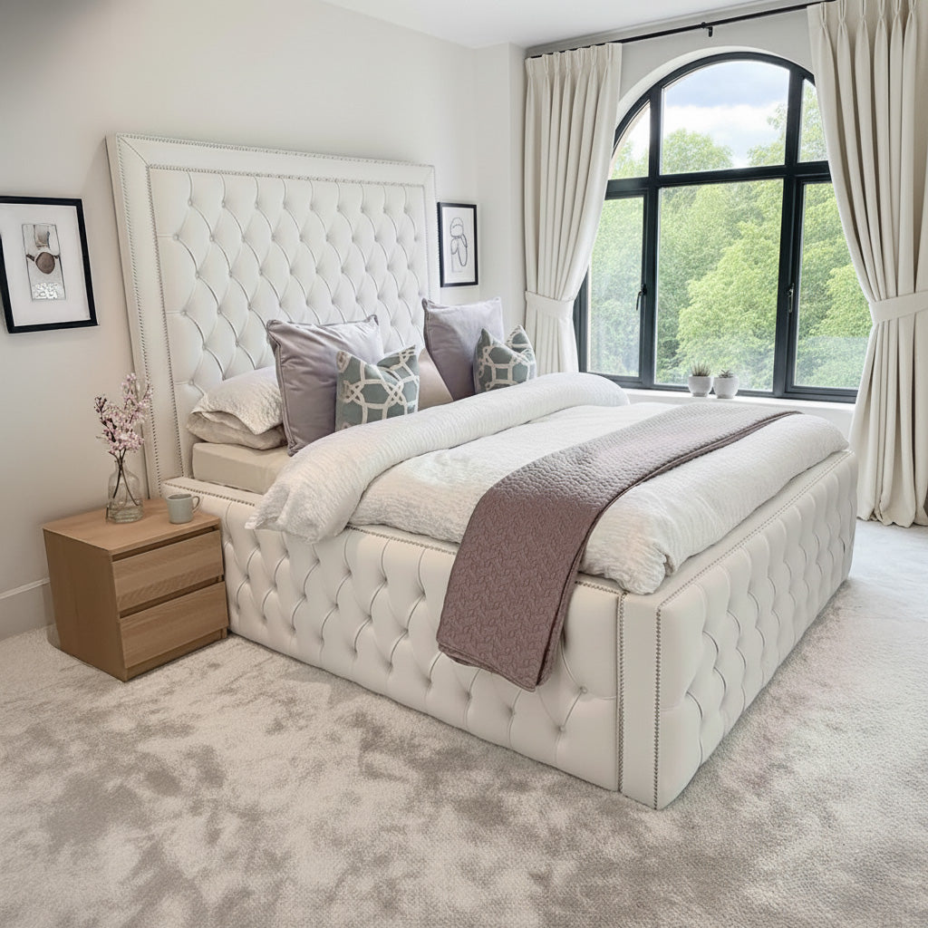 Border Upholstery Chesterfield bed – AQ Beds
