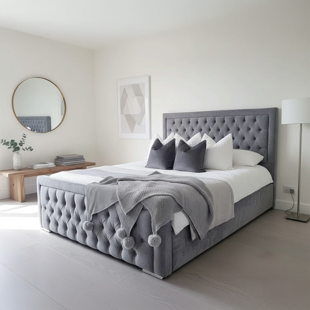 Bumper Chesterfield Bed – AQ Beds