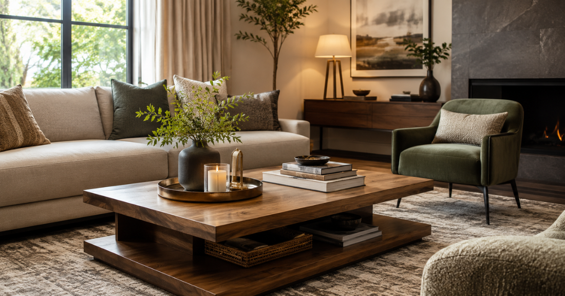 How Coffee Tables Can Transform Your Living Room Design Instantly