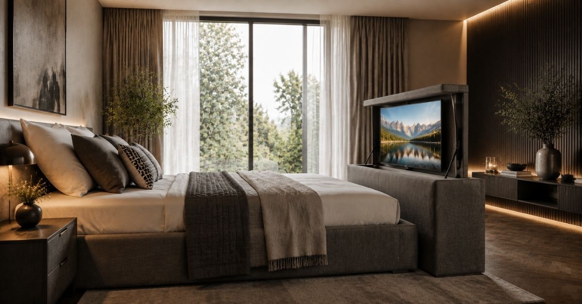 Messy Cables Ruining Your Bedroom? A TV Bed Can Create a Cleaner Setup