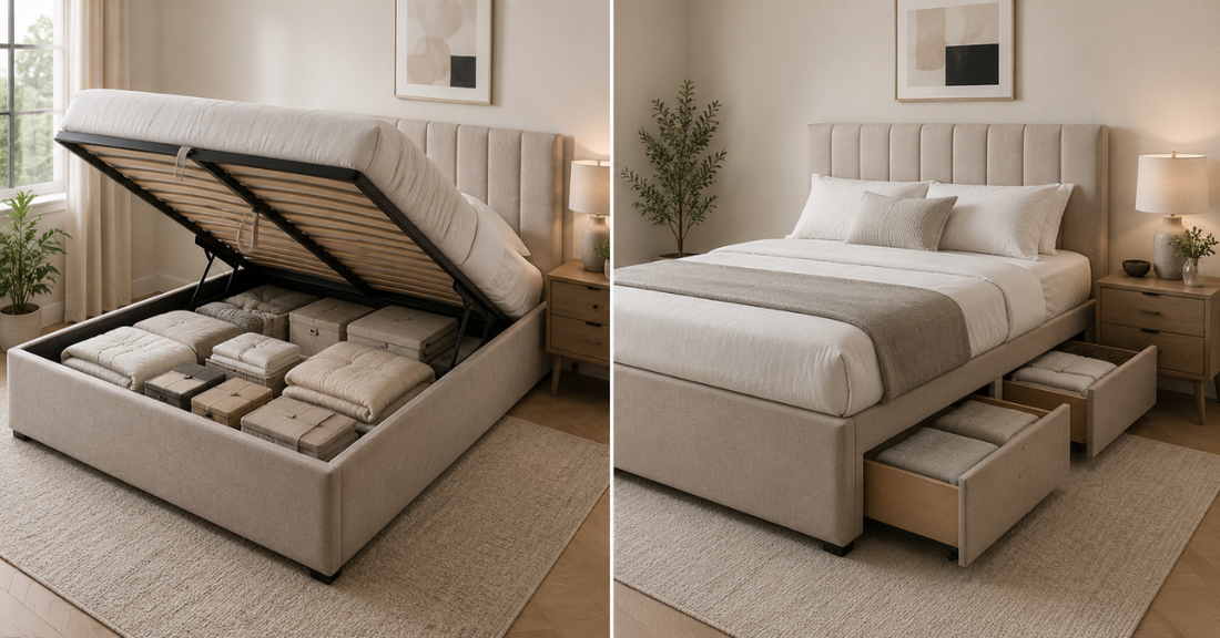 Ottoman Divan Bed vs Drawer Divan: Which Gives You More Storage?