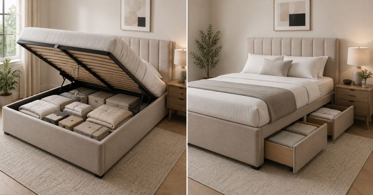 Ottoman Divan Bed vs Drawer Divan: Which Gives You More Storage?