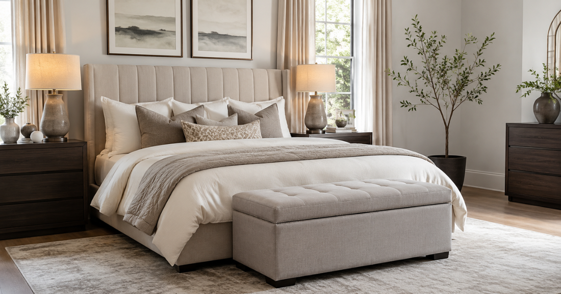 Where Should You Place a Storage Ottoman in a Bedroom?