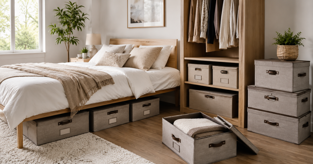 Why Storage Boxes Are the Perfect Solution for a Clutter-Free Bedroom