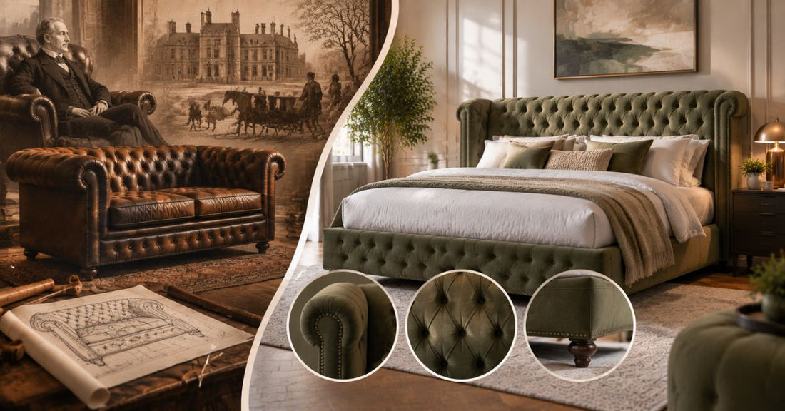 The History Behind Chesterfield Style and Its Modern Bedroom Revival