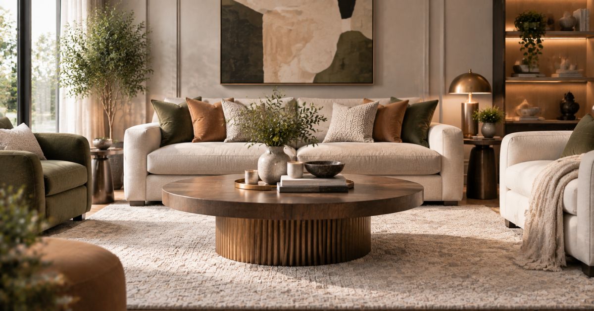 The Role of a Coffee Table in Creating a Balanced Living Room Design