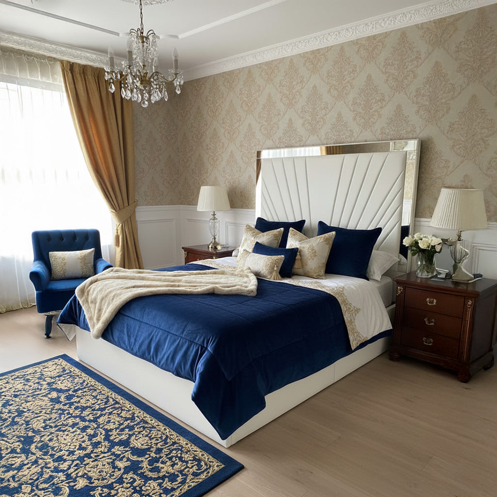 Manchester Mirror Luxury Bed