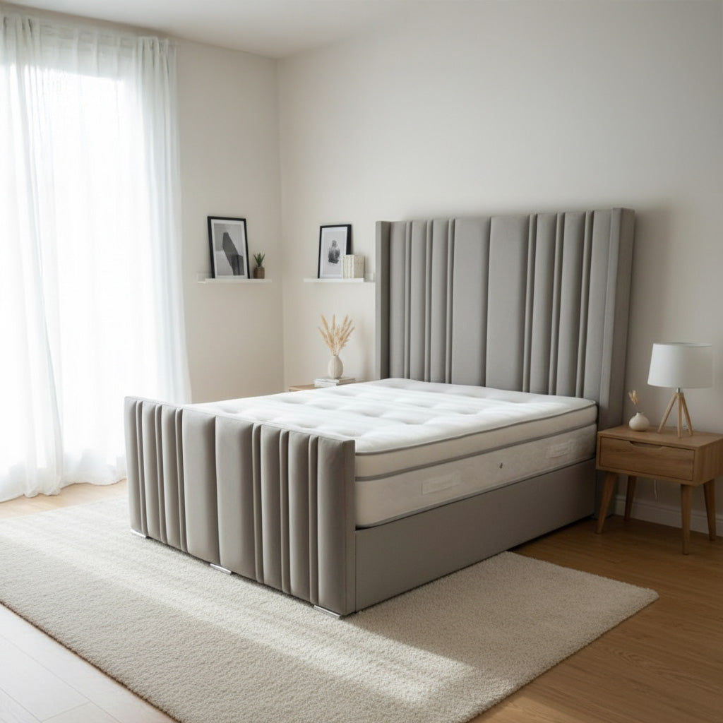 Dulux Wingback Footboard Bed