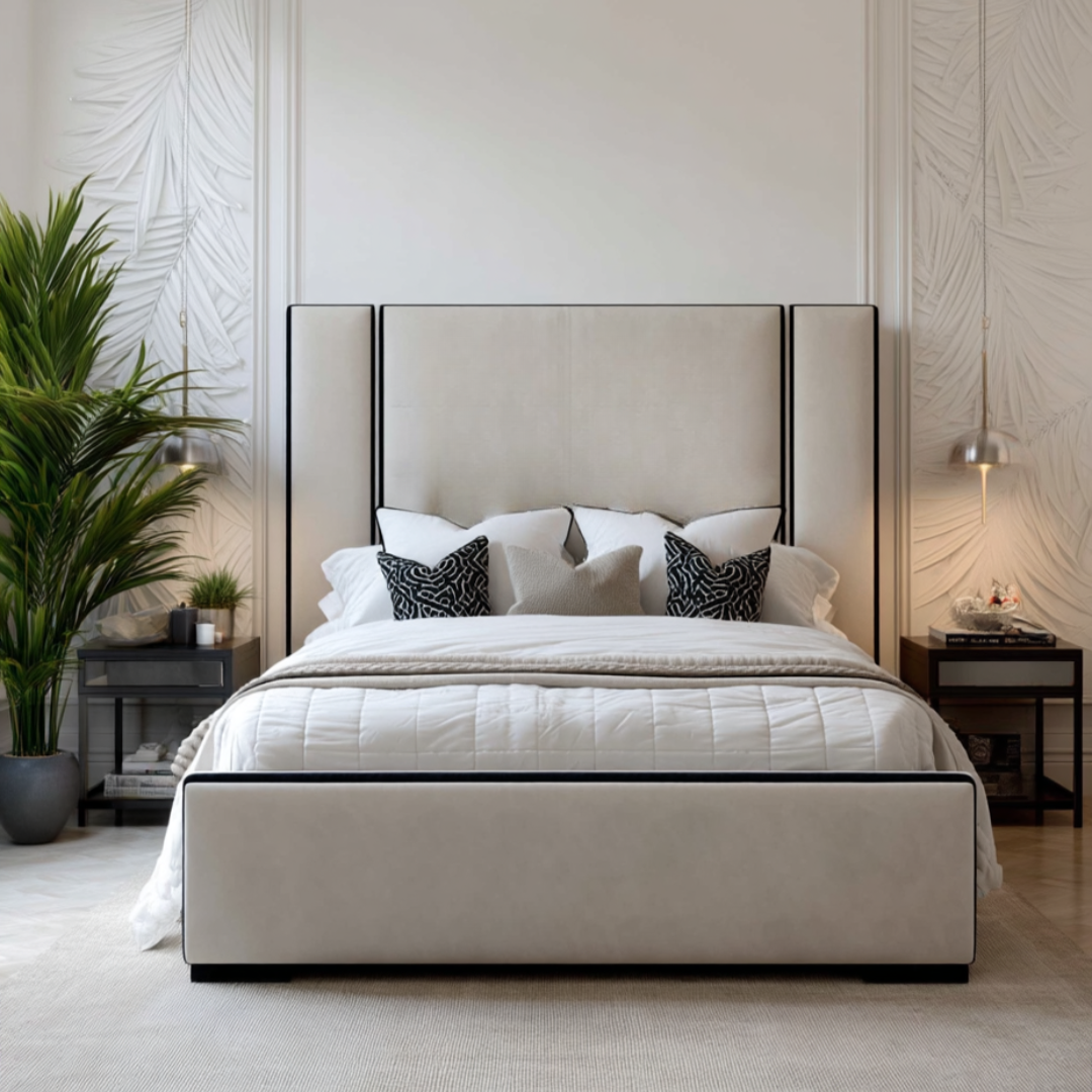 Ivory Luxe Bed