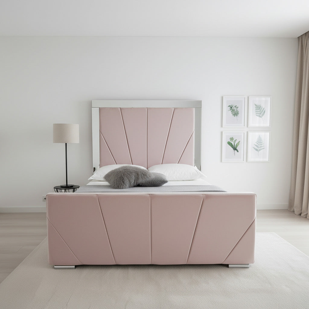 Sunshine Mirror Footboard Bed