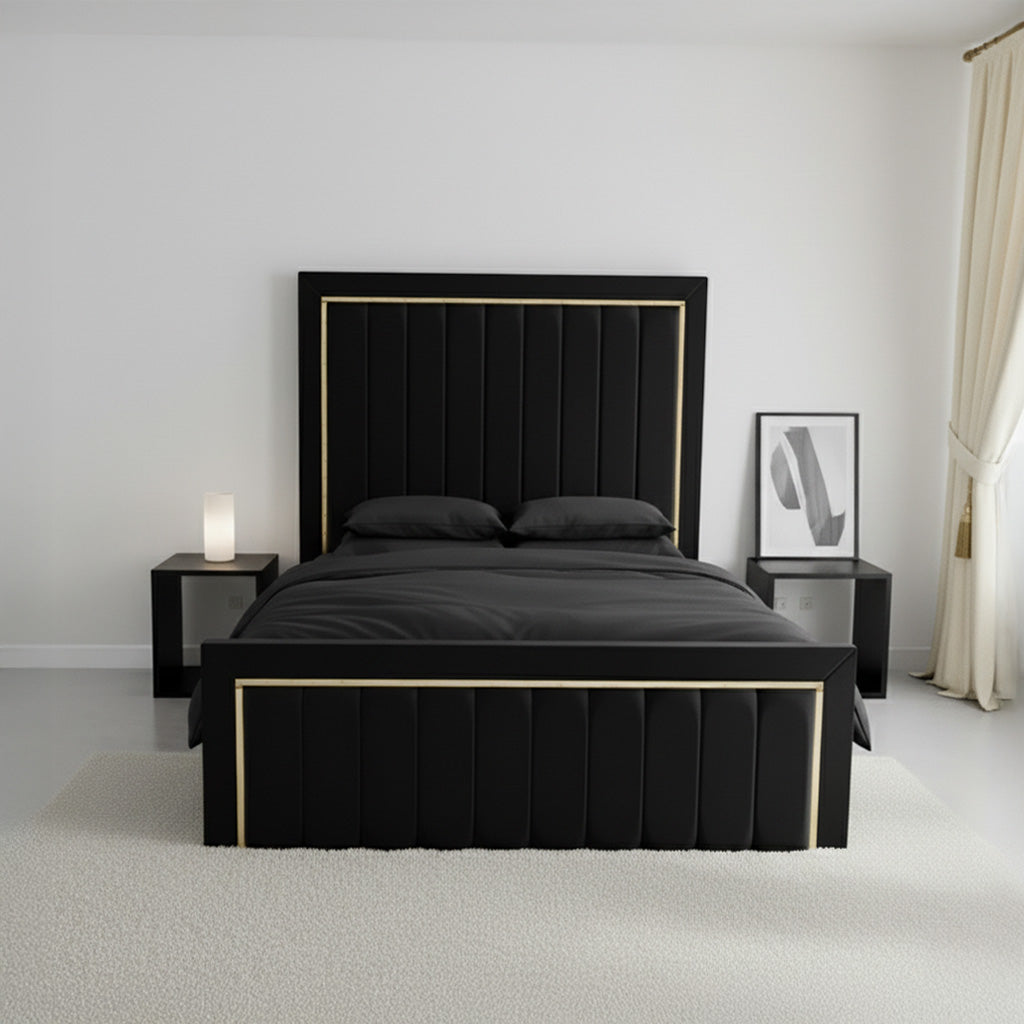 Panel Strip Luxury Bed