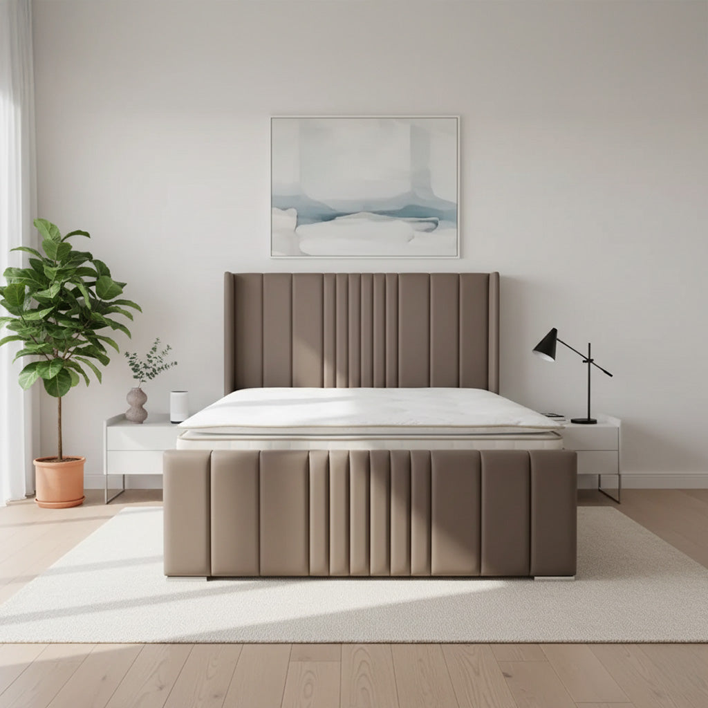 Lebara Wing Footboard Bed
