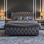 Sleigh Upholstery Chesterfield Bed