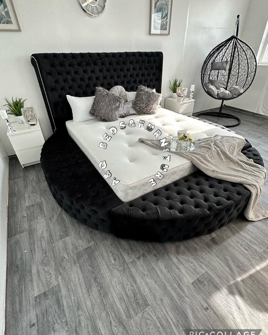 Round Box Bed
