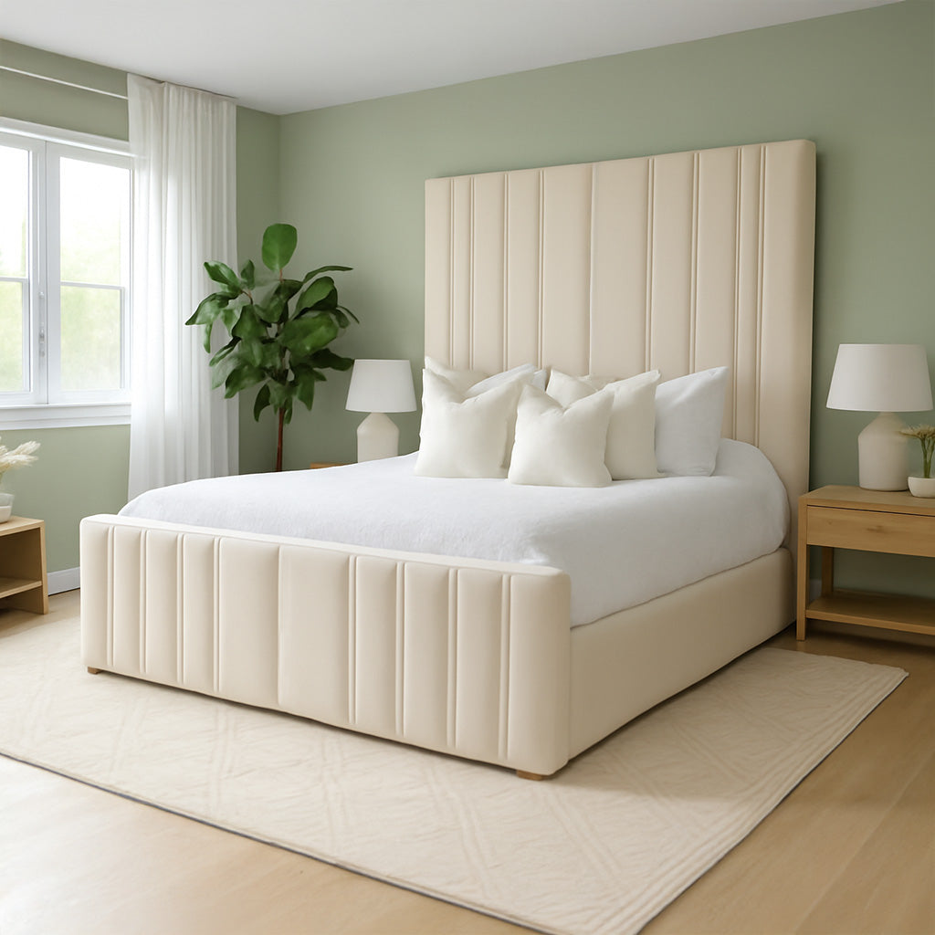 Crown Panal Luxury Bed