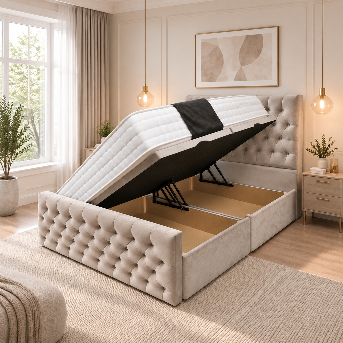 The Balmoral Ottoman Bed