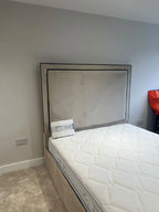 Plain Strip Divan Bed