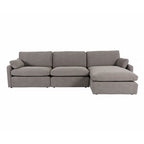 Andrea RHF Corner Sofa – Beige