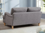 Belvadere 2 Seater Fabric Sofa – Grey