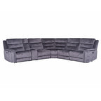 Berlin Dark grey Corner Sofa