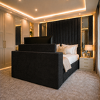 The Alabaster TV Bed