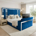 Panel Mirror Tv Bed