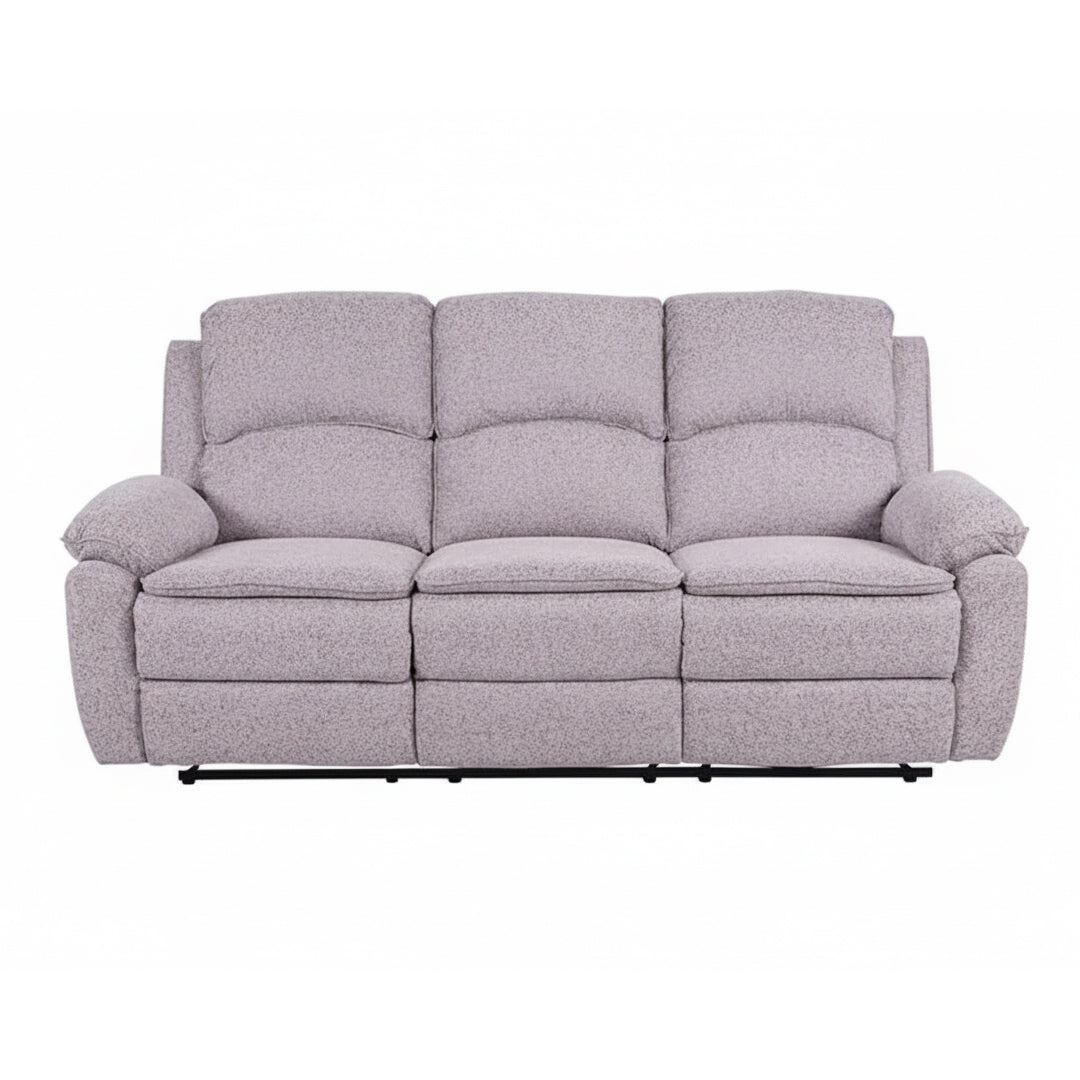 Bronte 3 Seater Recliner Sofa – Beige