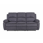 Bronte 3 Seater Recliner Sofa – Grey