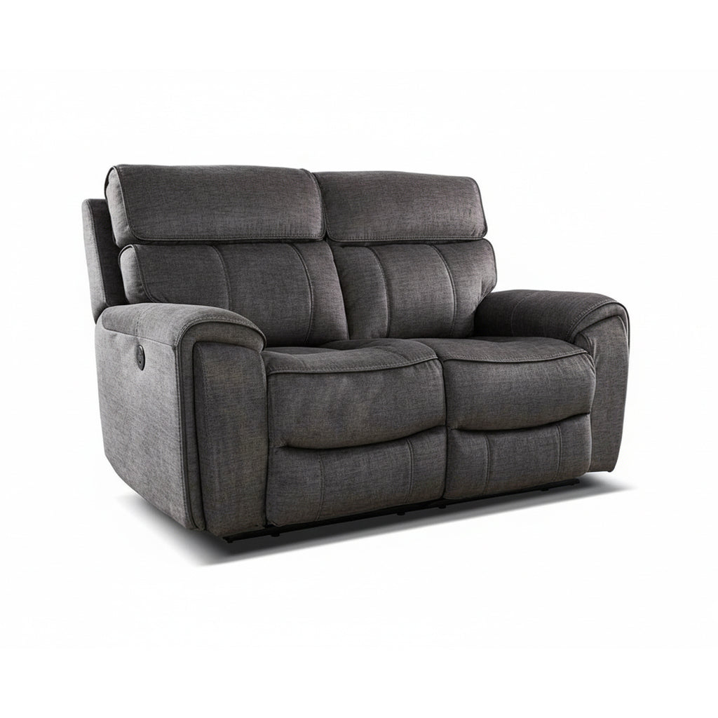 Brooklyn 2 Seater Recliner Sofa Grey