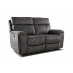 Brooklyn 2 Seater Recliner Sofa Grey