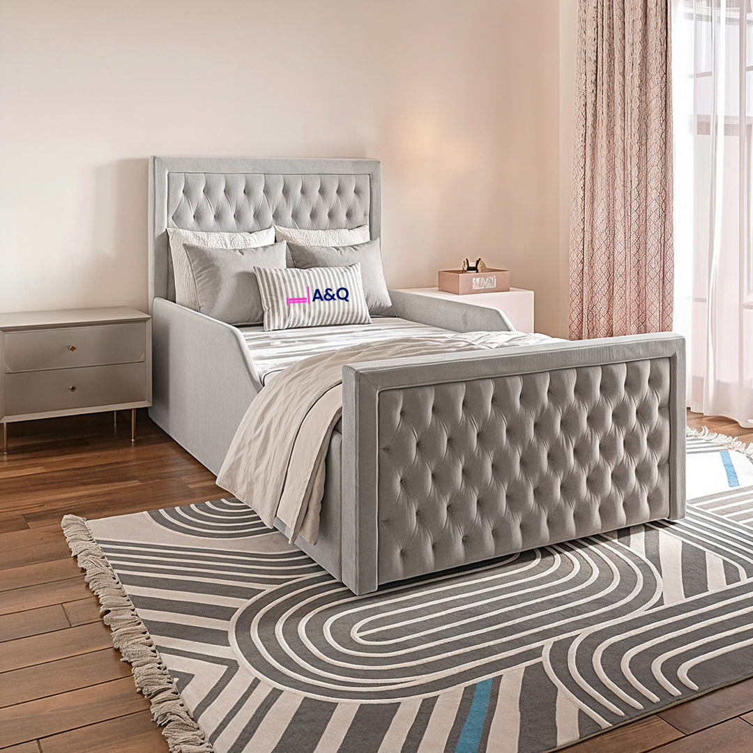 Bumper toddler bed