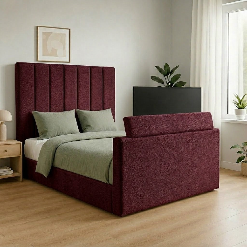 burgundy-chenille