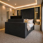 The Alabaster TV Bed
