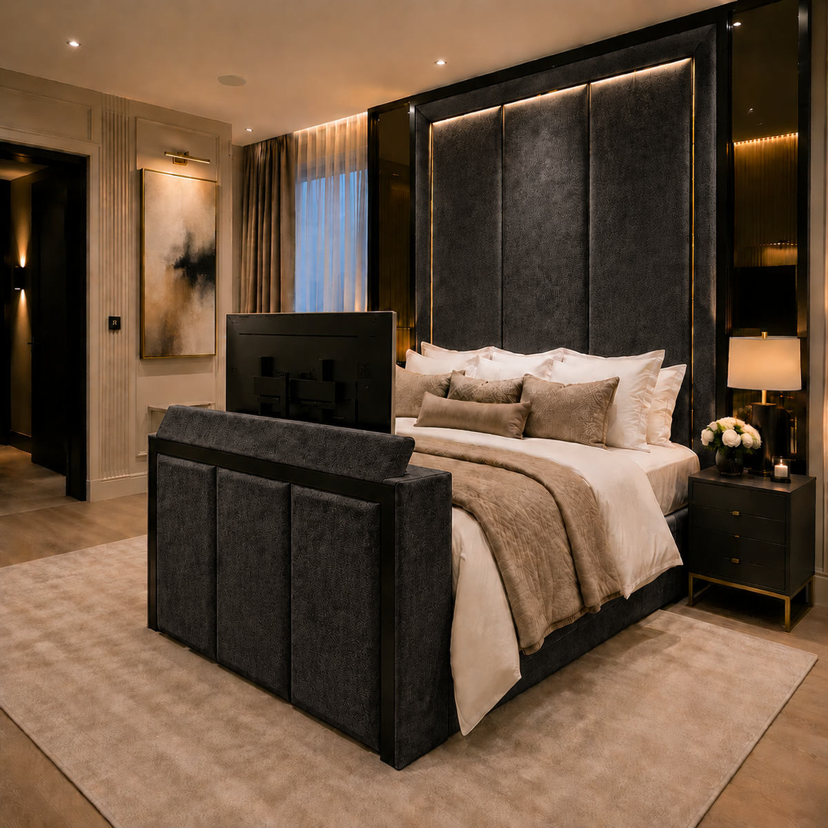 The Maison Royale TV Bed