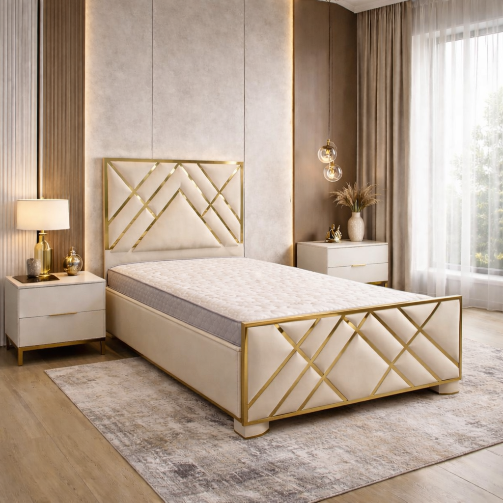 Elba Strip Luxury Bed