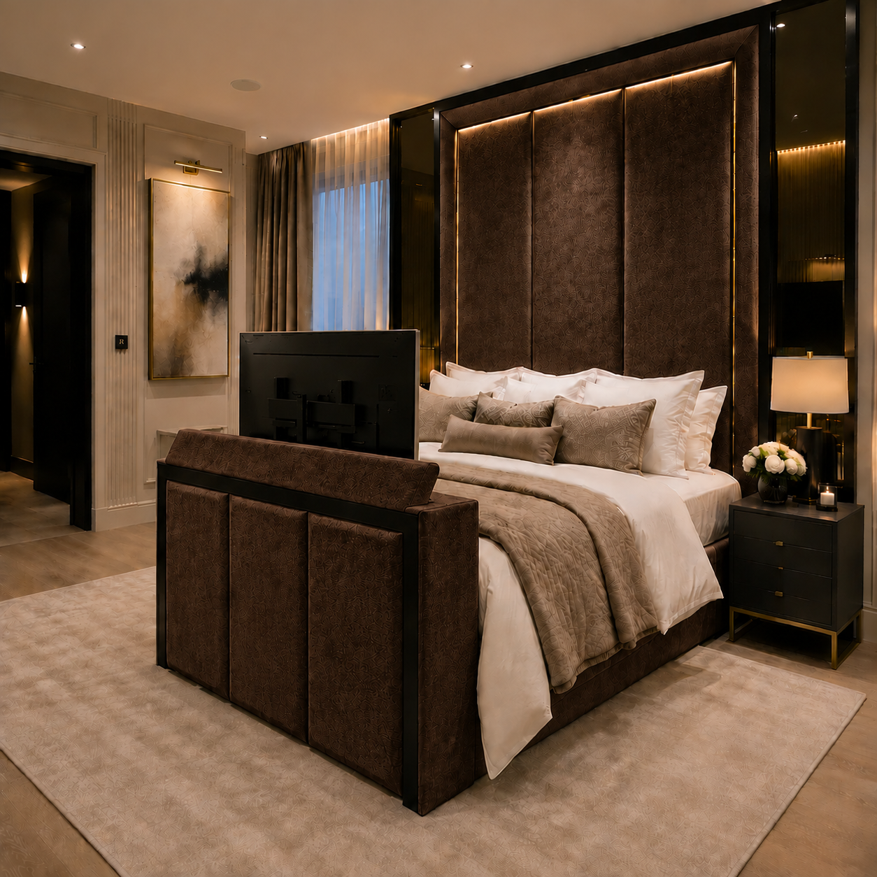 The Maison Royale TV Bed