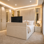 The Alabaster Tv Bed