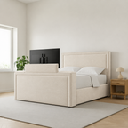 Plain Strip TV Bed