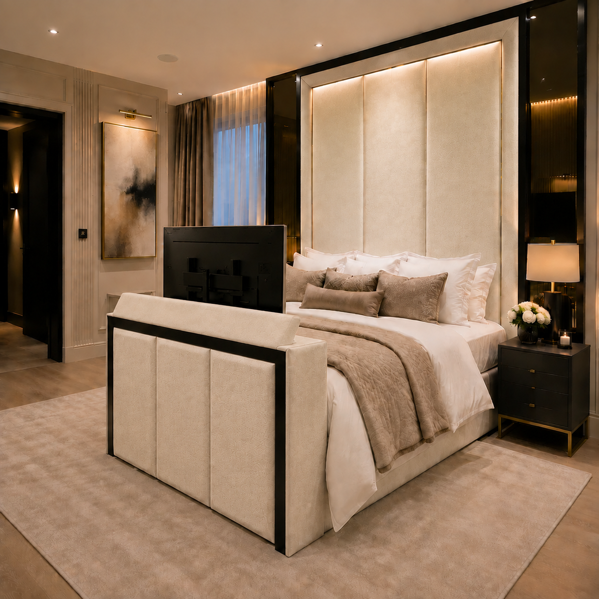 The Maison Royale TV Bed