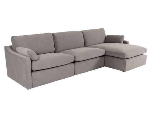 Andrea RHF Corner Sofa – Beige