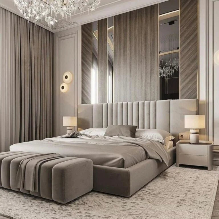 Duke panel Luxury Bed