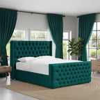 Elegance Luxury Wing Chesterfield Bed