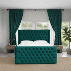 Elegance Luxury Wing Chesterfield Bed