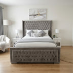 Empress Luxury Wing Chesterfield Bed