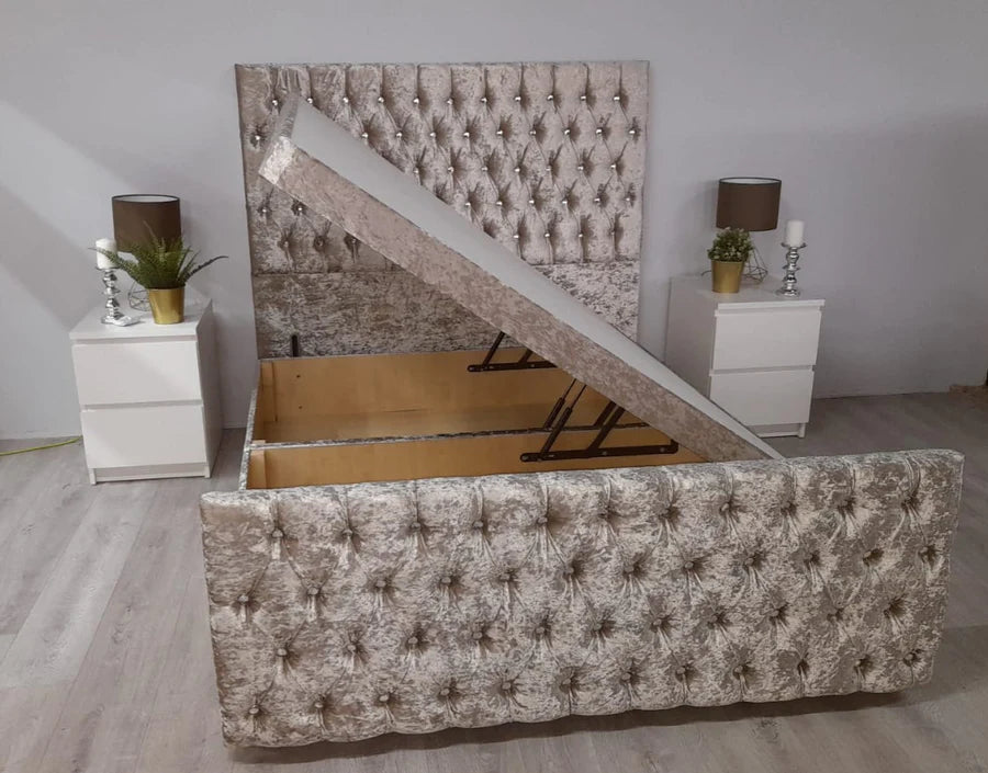 Monoco Luxury Ottomon Divan Chesterfield Bed