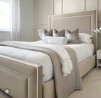Plain Strip Divan Bed