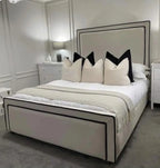 Plain Strip Divan Bed