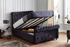 Sleigh Chesterfield Bed