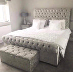 Sleigh Chesterfield Bed