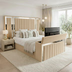 Panel Mirror Tv Bed